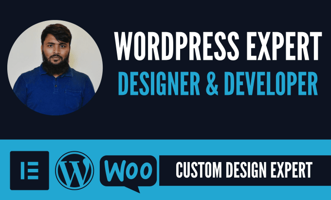 Gig Preview - Our agency will build wordpress website design and development