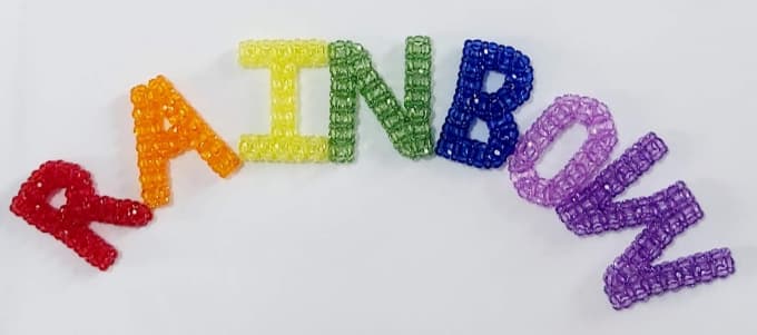 Gig Preview - Teach you how to create a beaded letter