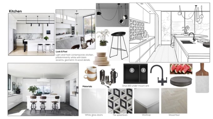 Gig Preview - Compose architecture interior design mood boards