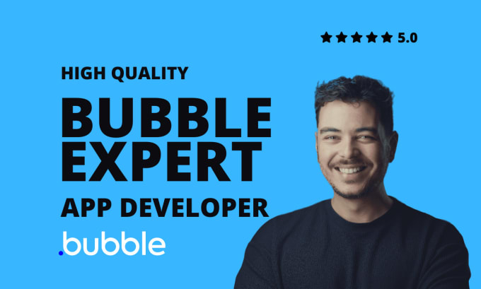 Gig Preview - Build web or mobile app in bubble or fix yours