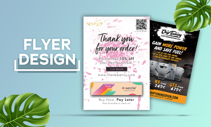 Gig Preview - Design custom high quality flyers and posters