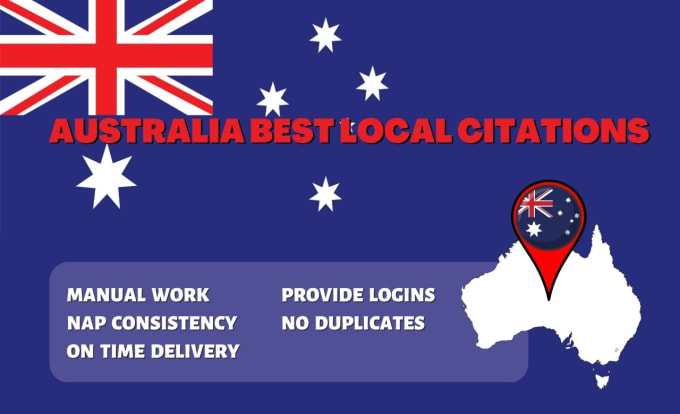 Gig Preview - Create best australia local citations