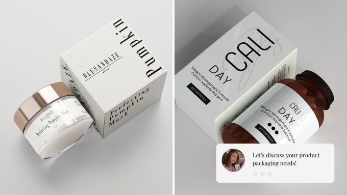 Gig Preview - Design your elegant and minimalist packaging