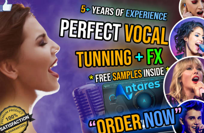 Gig Preview - Master and autotune your vocals for your track