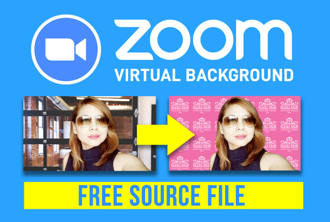 Gig Preview - Design a creative zoom virtual background