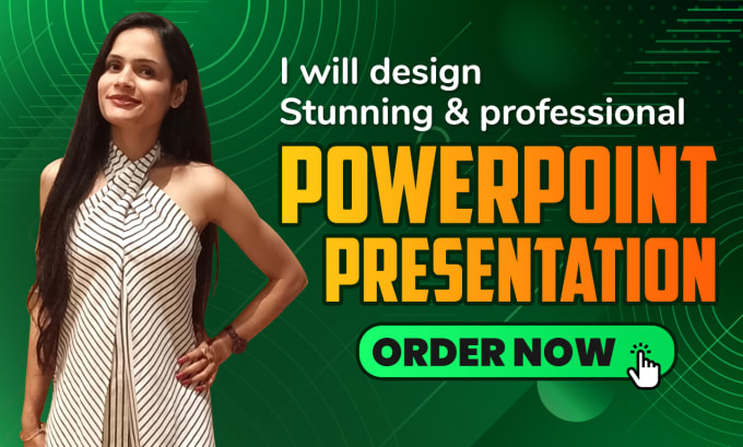 Gig Preview - Design stunning and professional powerpoint presentation