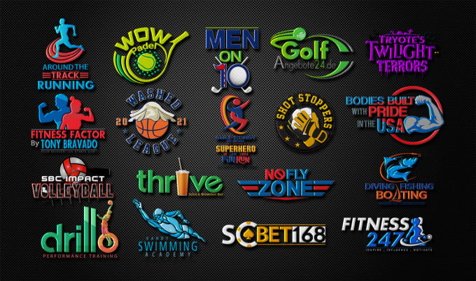 Gig Preview - Design you an awesome sports , event and fitness logo