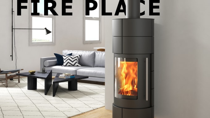 Gig Preview - Create fireplace photorealistic renderings and 3d visualization for your store