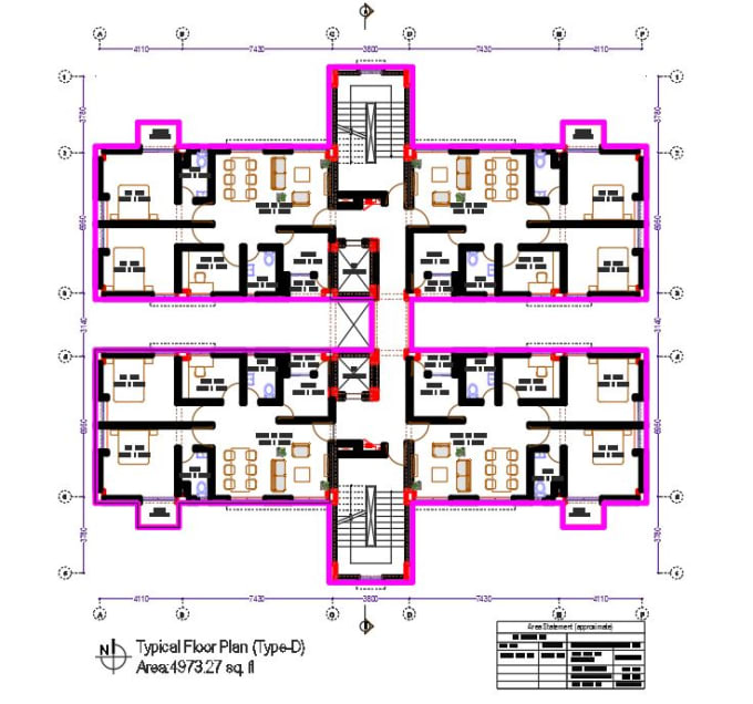 Gig Preview - Draw anything in autocad 2d and 3d architectural plans