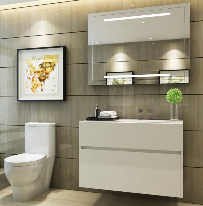 Bestseller - redesign the existing bathroom and give 360 image