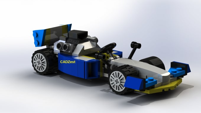 Gig Preview - Design lego car lego airplane and other lego products