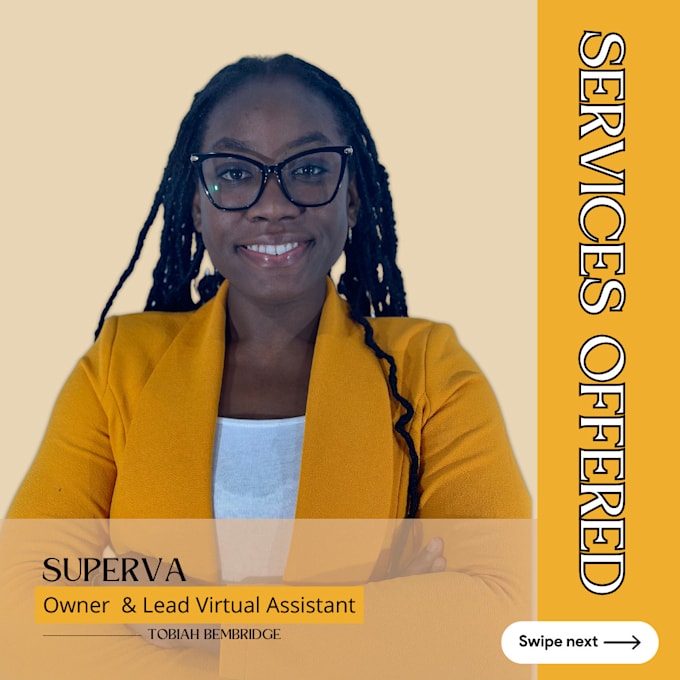 Gig Preview - Be your super virtual assistant