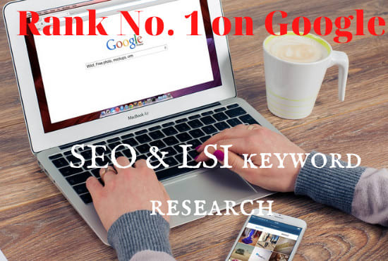 Gig Preview - Do SEO keyword research that ranks in google