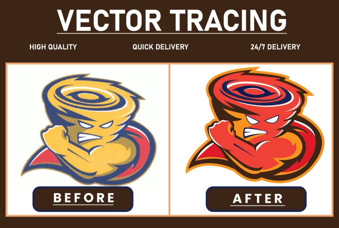 Gig Preview - Vector trace or recreate your logo or any design