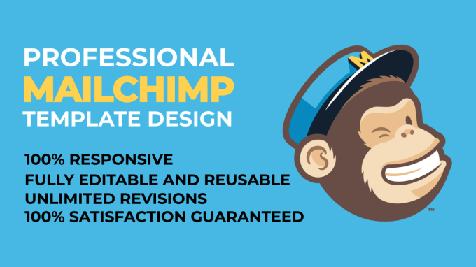 Gig Preview - Design a professional mailchimp email template