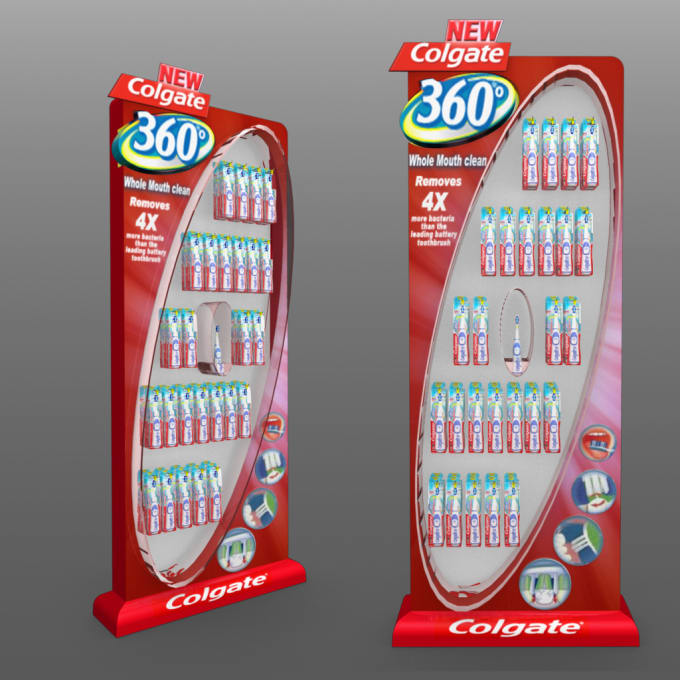 Gig Preview - Create 3d designs of product displays