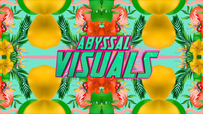 Gig Preview - Create summer tropical dj visuals