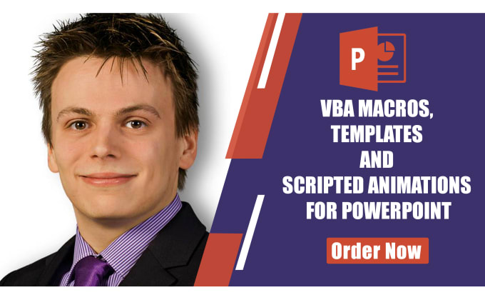 Gig Preview - Create vba macros, templates and scripted animations for powerpoint