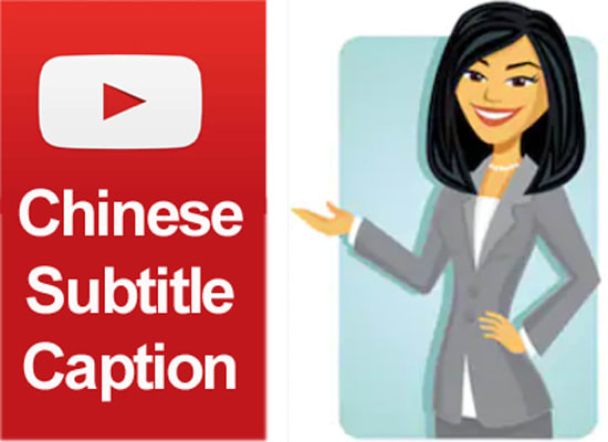 Gig Preview - Add chinese cantonese mandarin subtitle to your video