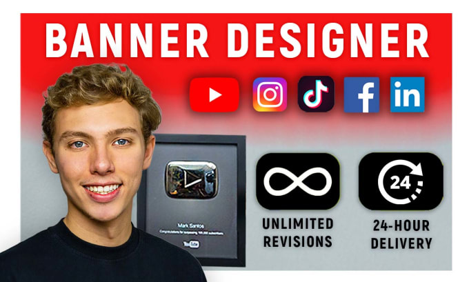 Gig Preview - Our agency will design a professional youtube banner