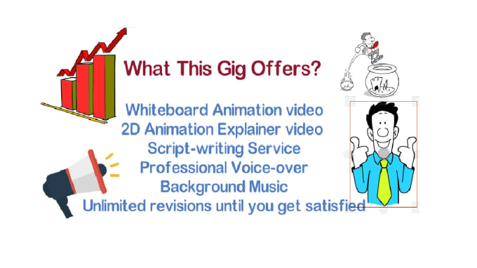 Gig Preview - Create a best whiteboard animation video