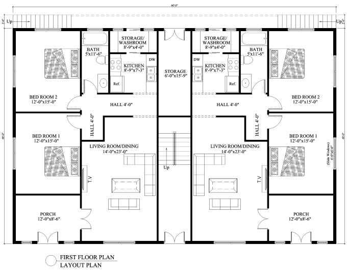 Gig Preview - Design house plan or floor plan in autocad