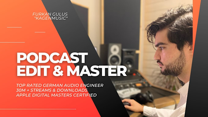 Gig Preview - Edit, cut and master your podcast removing uhms and mistakes