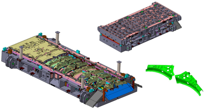 Gig Preview - Do industrial design sheet metal forming tool mold design