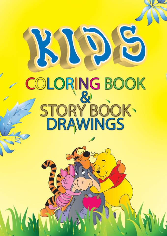 Gig Preview - Draw the line drawing for story and coloring books of kids