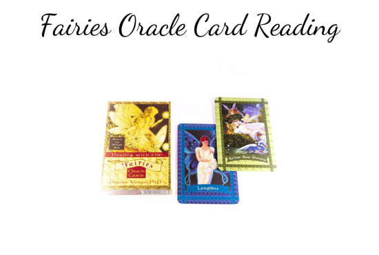 Gig Preview - Do a fairy oracle card reading