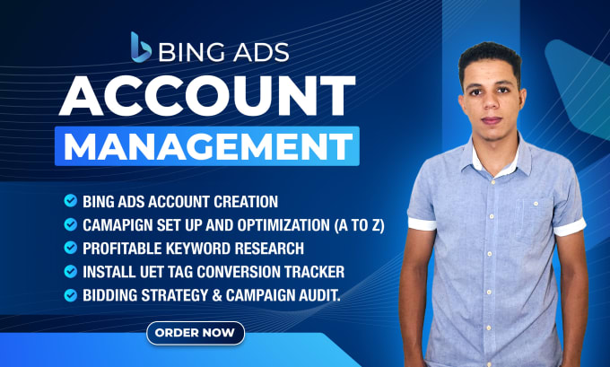 Gig Preview - Set up and manage bing ads account that makes sales