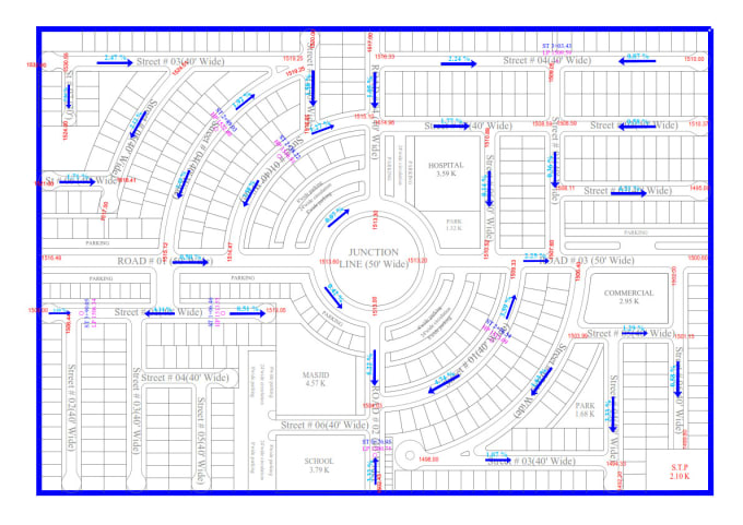 Gig Preview - Design of infrastructure svcs ,with aashto standard