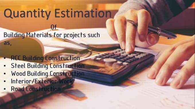 Gig Preview - Do quantity estimation, boq for the construction project