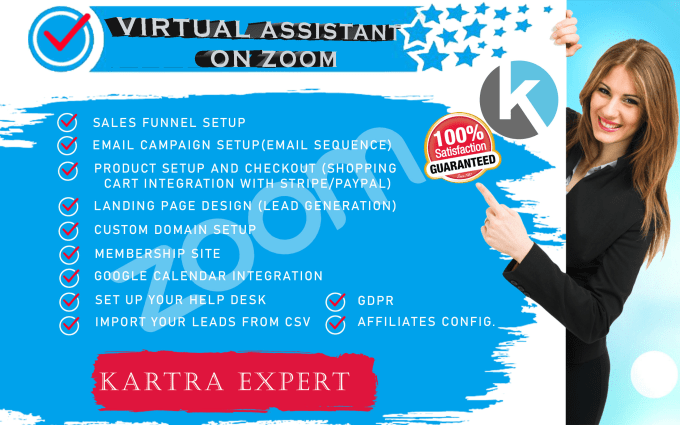 Bestseller - help you with kartra setup and sales funnels on zoom