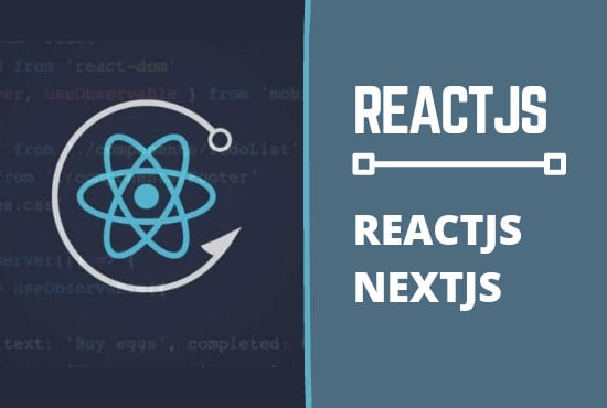 Gig Preview - Build fullstack  reactjs and nextjs web applications