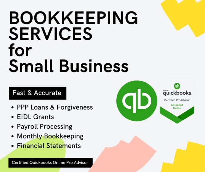 Gig Preview - Do bookkeeping, track eidl and ppp proceeds, run payroll