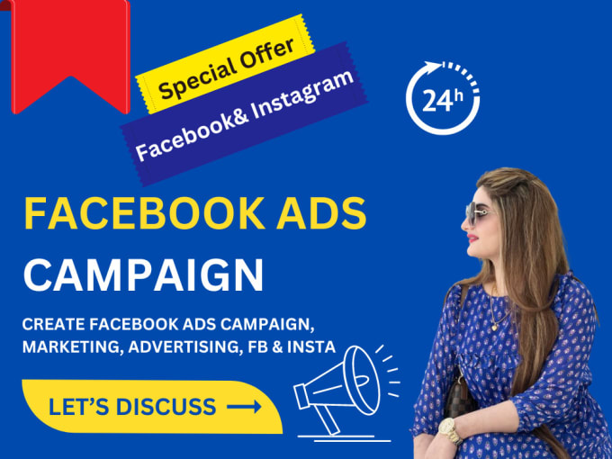 Gig Preview - Manage and setup facebook and instagram ads campaigns