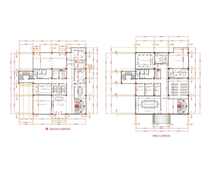 Gig Preview - Make architectural 2d drawing in autocad