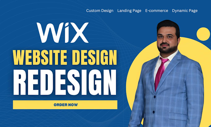 Gig Preview - Design and redesign best wix ecommerce website for your business