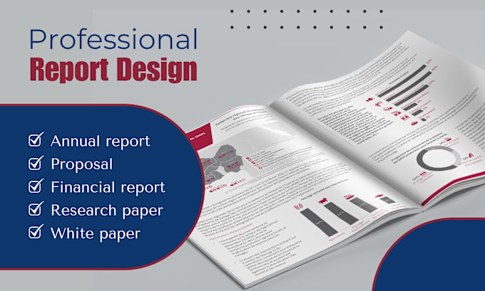 Gig Preview - Design your annual report, proposal, booklet or white paper