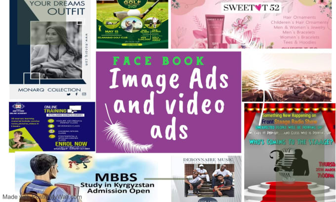 Bestseller - design face book image ads video ads and flyers