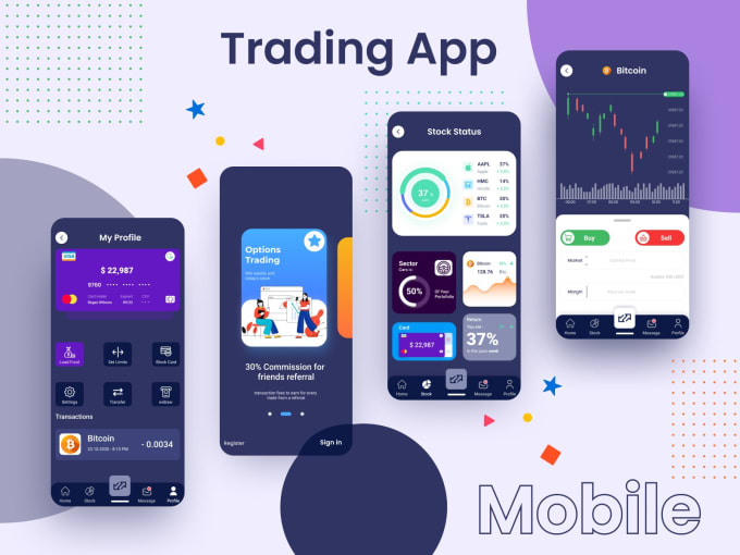 Gig Preview - Develop amazing stock trading application ios android