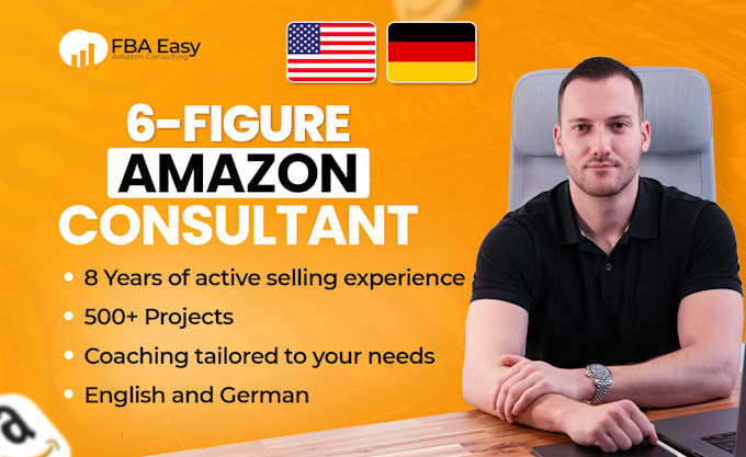 Gig Preview - Be your 6 figure amazon mentor, coach and consultant in german or english