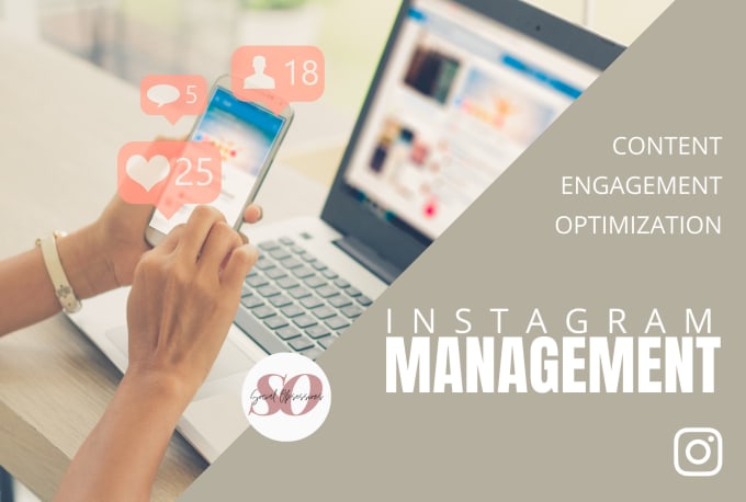 Gig Preview - Be your instagram social media manager