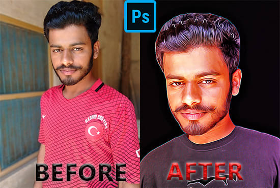 Gig Preview - Do professional photoshop editing and retouching