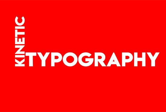 Bestseller - create kinetic typography video with custom motion graphics