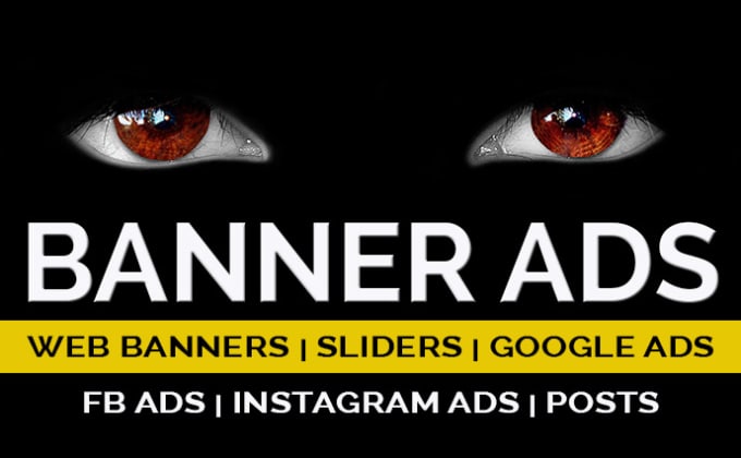 Gig Preview - Do banner ads and slider design