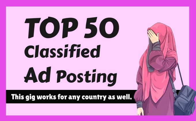 Gig Preview - Post classified ads in top classified ad posting sites