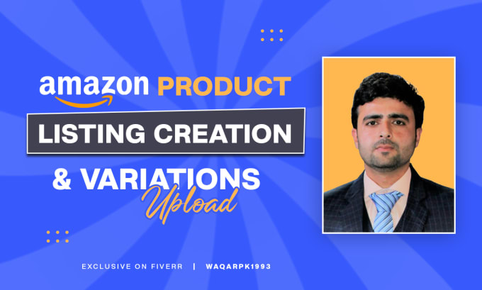 Gig Preview - Create amazon product listing and variation or fix amazon listing