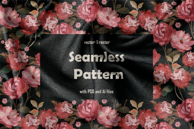 Gig Preview - Design seamless patterns for textile